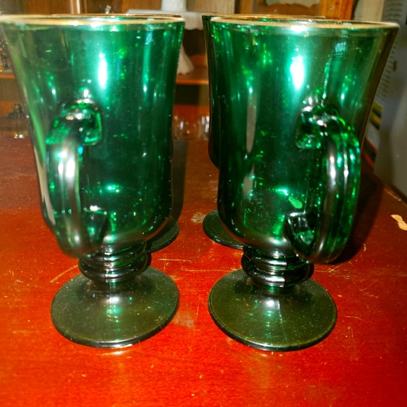 Other - 4 glass set Green